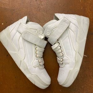 Givenchy white leather tyson high top